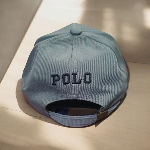 Premium Grey Polo Cap - H2002