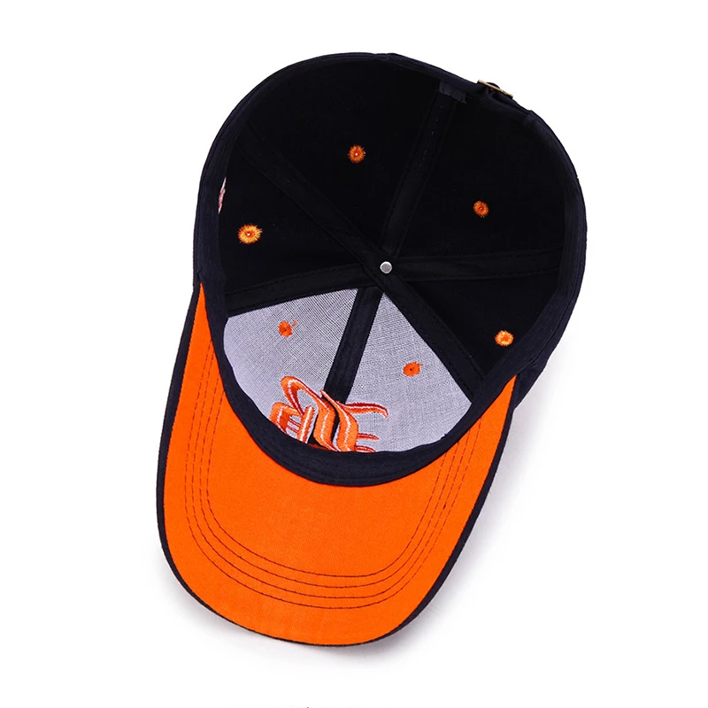 Premium Unisex Embroidered Alphabet Peaked Cap - H5012